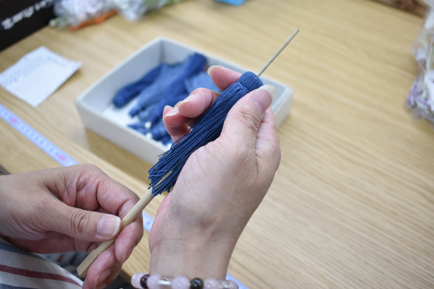 Tassels and Core Threads by Shoen Kumihimo