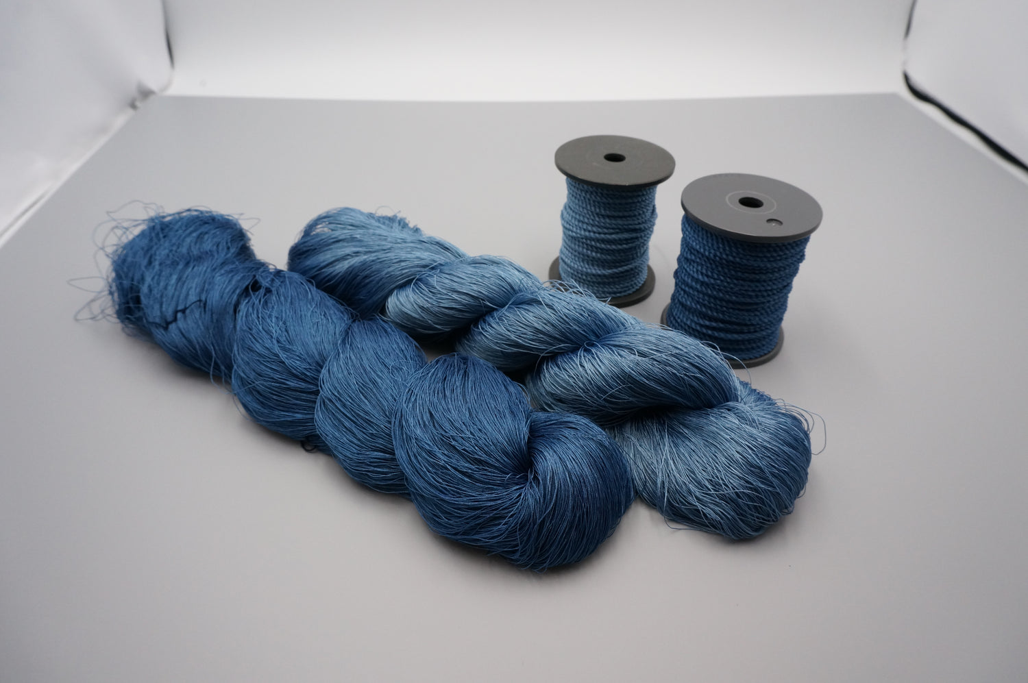The Finest Indigo-Dyed Silk Thread