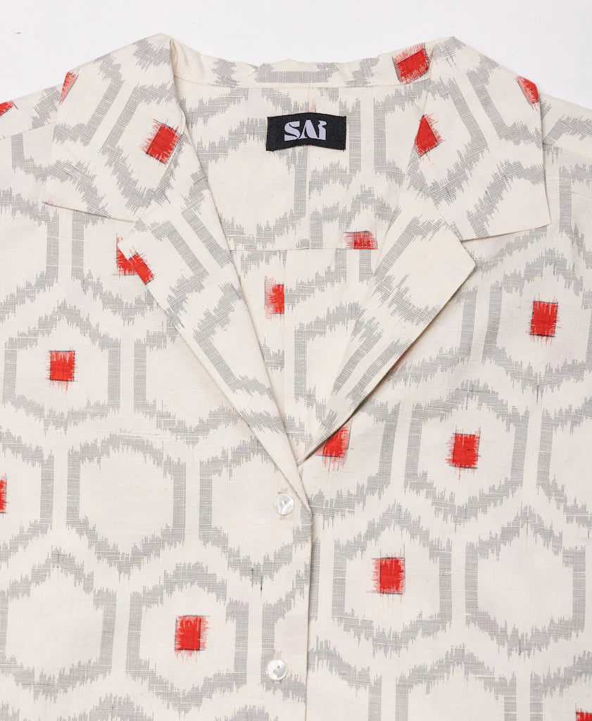 Yuki Crop Shirt - SAI Japan Vintage