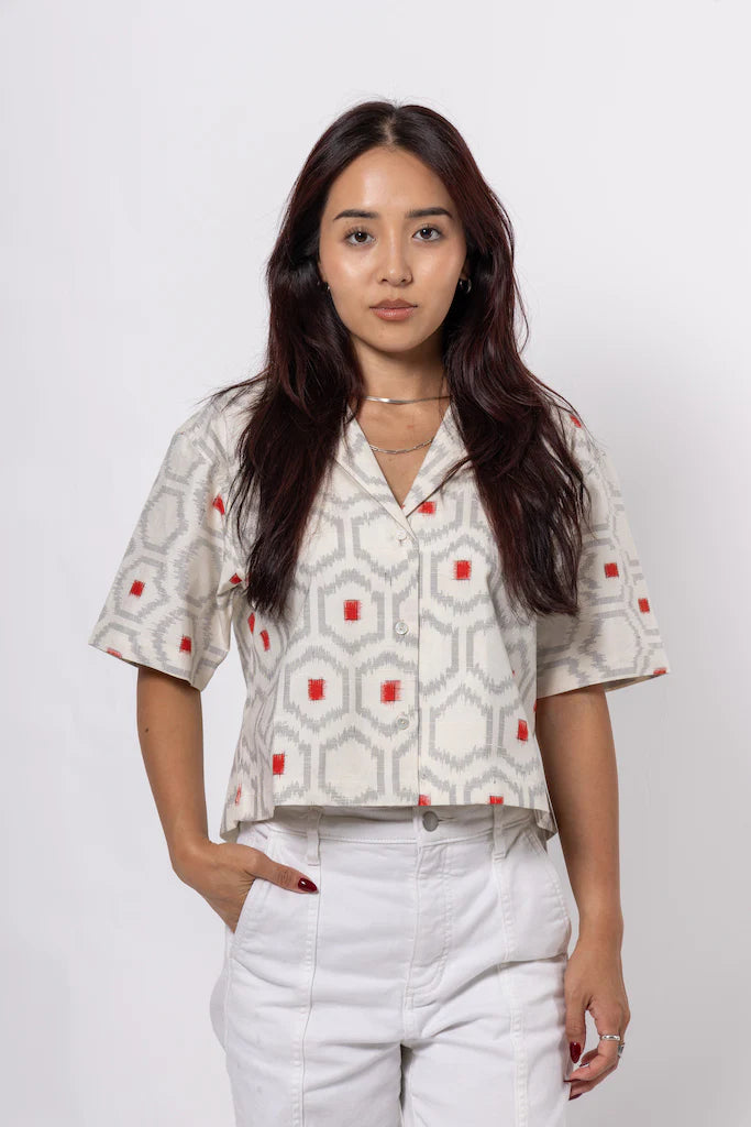 Yuki Crop Shirt - SAI Japan Vintage