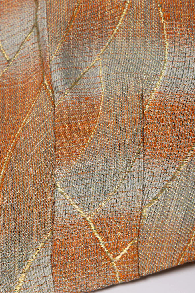 Orange x Blue Obi Bustier - SAI Japan Vintage