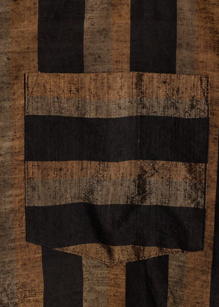 Black x Brown Kimono Shirts - SAI Japan Vintage