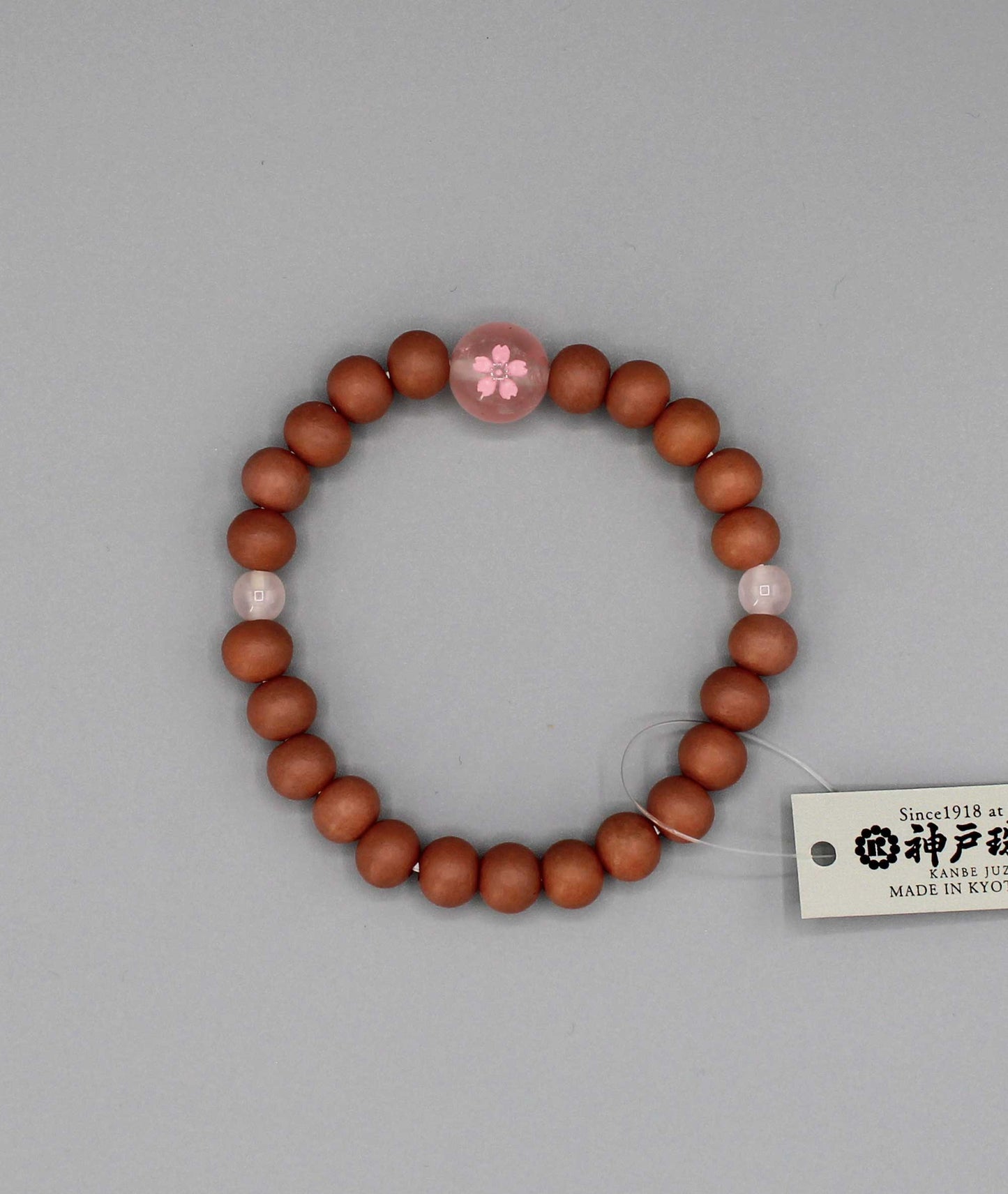 Sakura Bracelet – Rose Quartz 7mm - Kyoto Kanbe Juzu