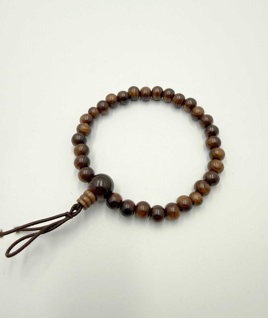 Sandalwood Bead Bracelet 6mm - Kyoto Kanbe Juzu