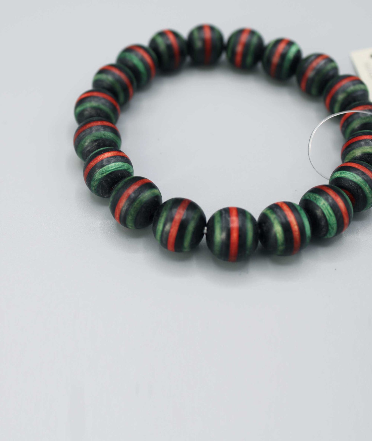 Striped Wood Balance Bracelet - Kyoto Kanbe Juzu