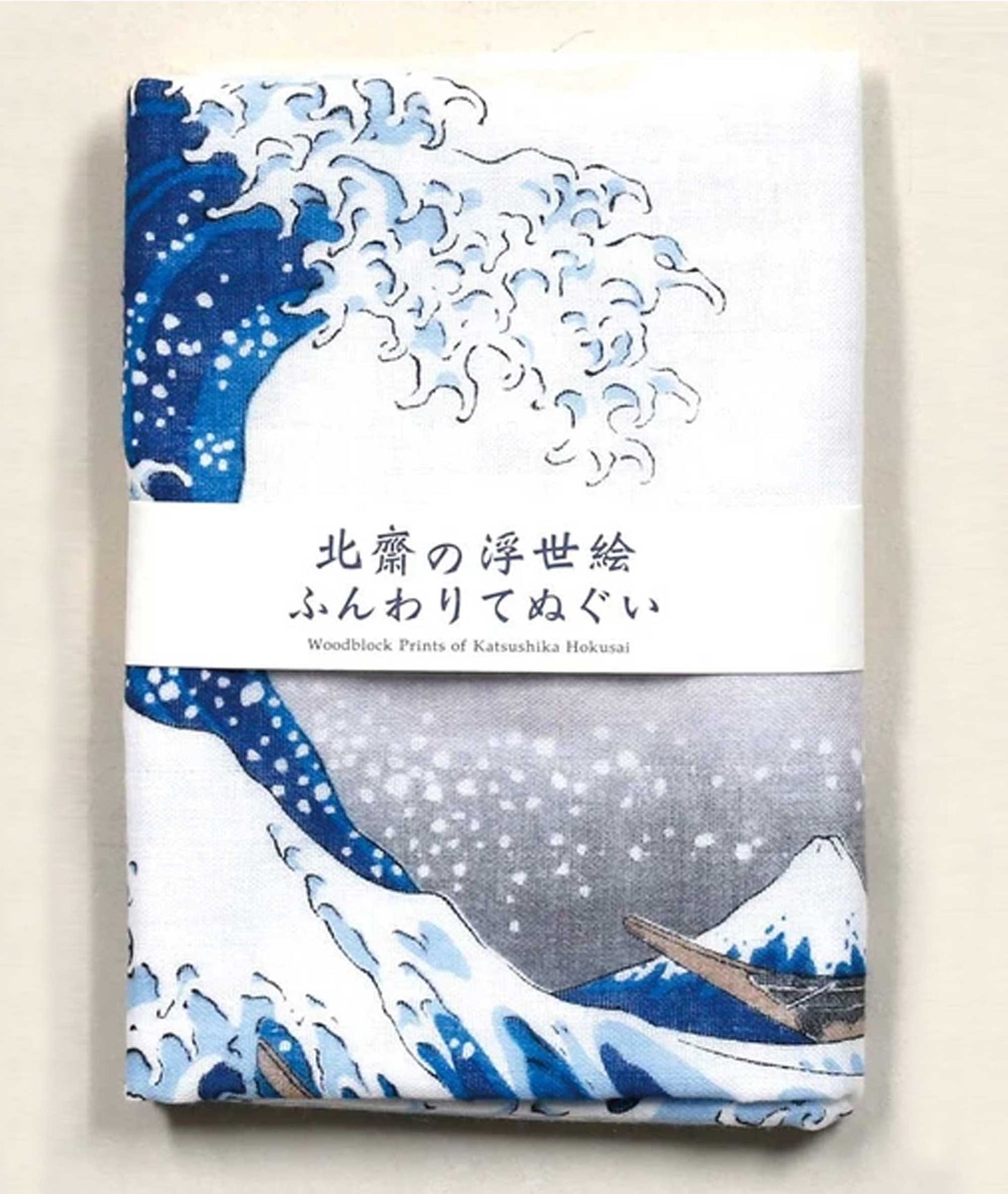 Double Gauze Hand Towel – Hokusai “The Great Wave off Kanagawa” Tenugui - Yamamotojin Shoten